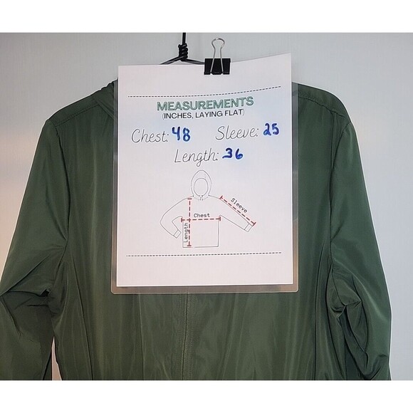 Old Navy Active Women's Green Water Resistant Hooded Rain Jacket Size Med *Read - Picture 9 of 9